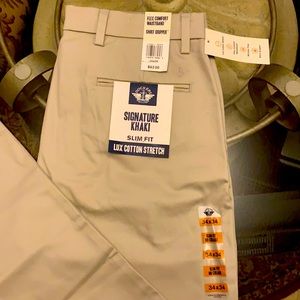 Men’s Dockers slim fit pants size 34x34 new
